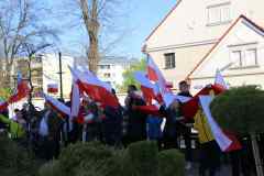 Patriotyczny happening Narodowe Święta Majowe