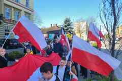 Patriotyczny happening Narodowe Święta Majowe