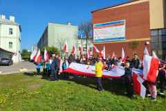 Patriotyczny happening Narodowe Święta Majowe