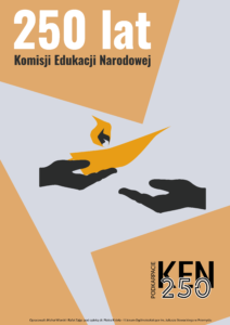 Plakat 250 Komisji Edukacji Narodowej